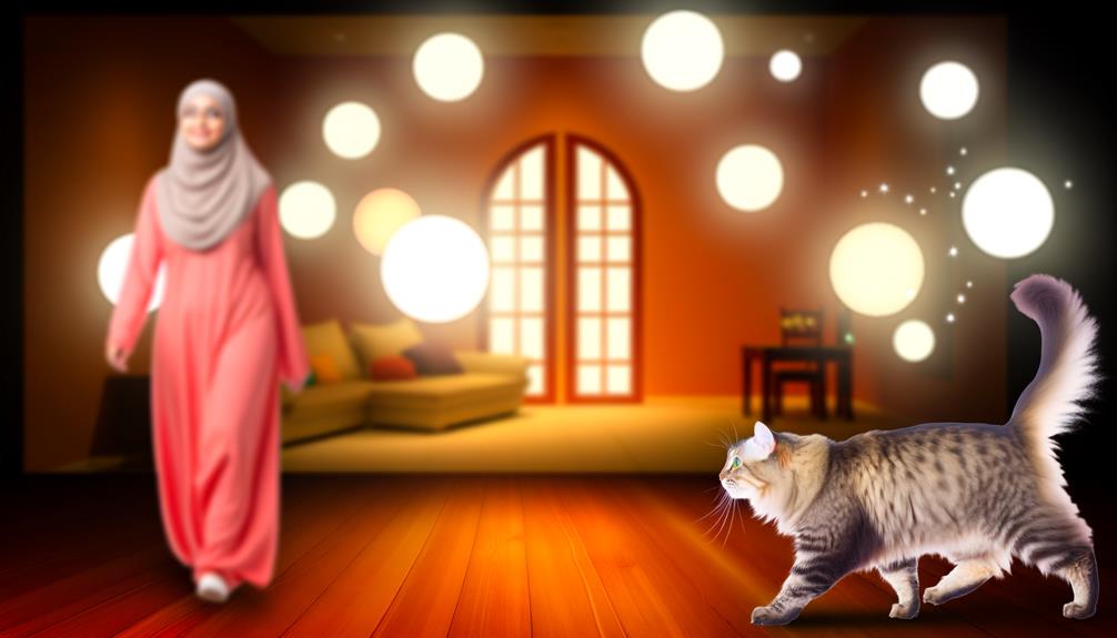 cat follows you spiritually