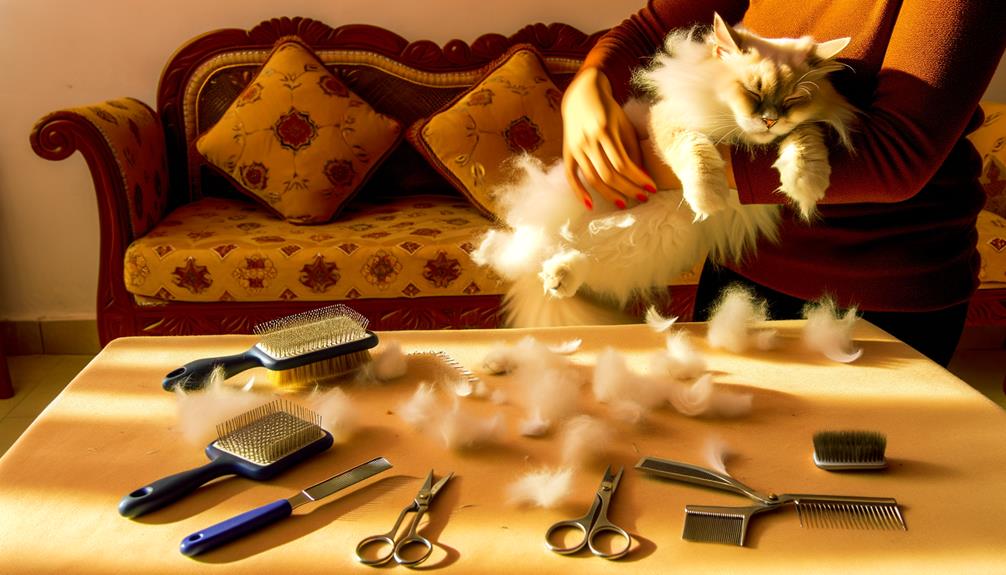 cat grooming cost estimate