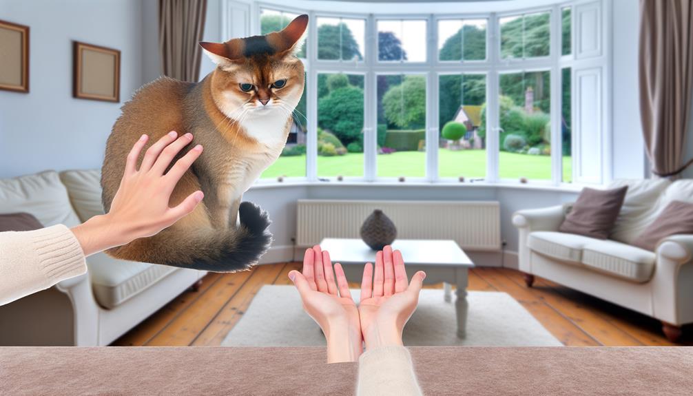 cat prefers independence not confinement