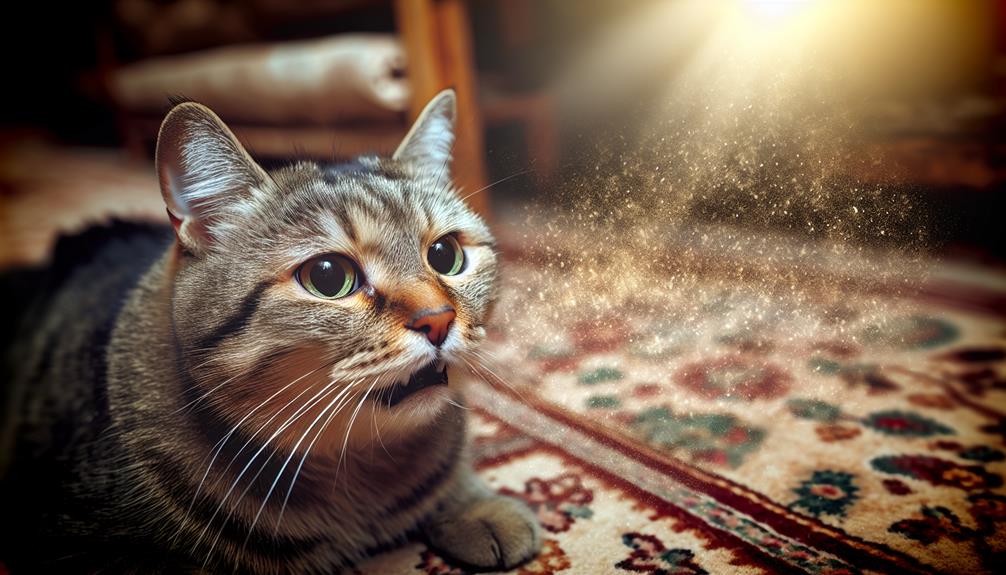 cat sneezing causes explained
