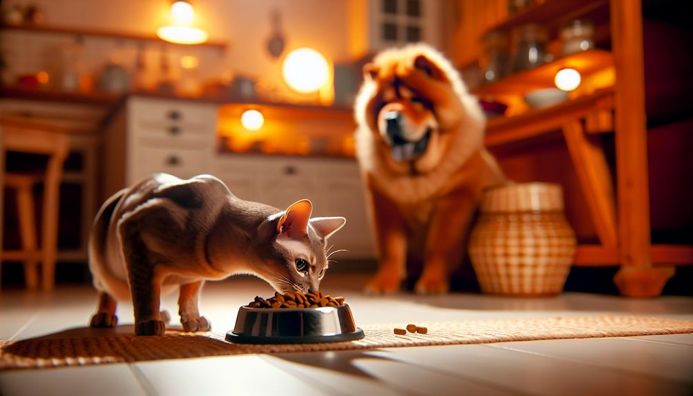cats cannot eat dog food