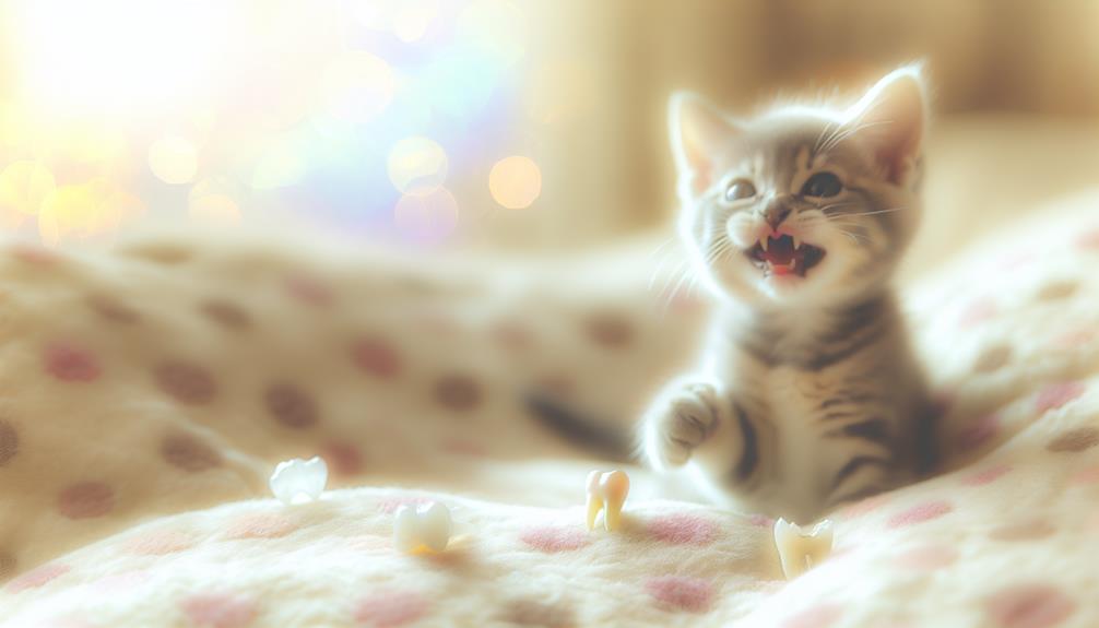 cats lose baby teeth