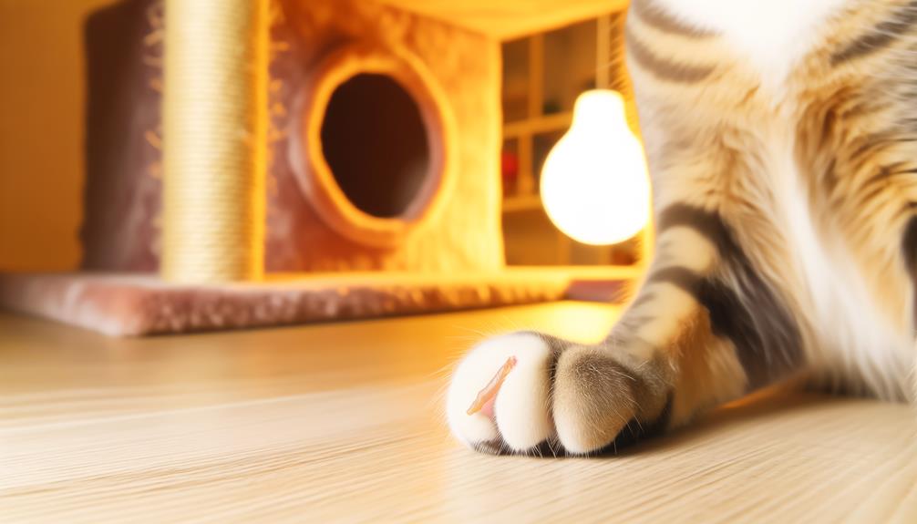 cats nails splitting causes