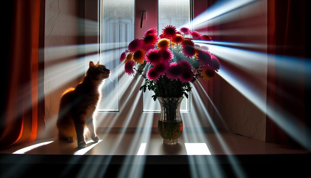 chrysanthemums are toxic cats