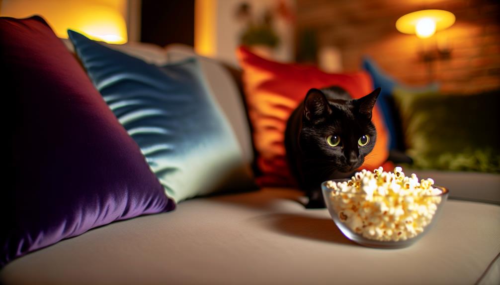enjoy popcorn sparingly