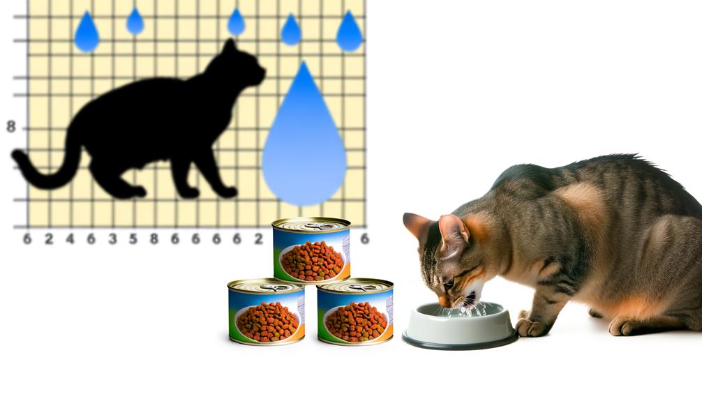 hydration requirements for felines