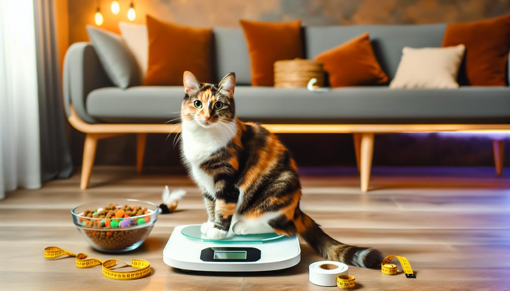 ideal cat weight range