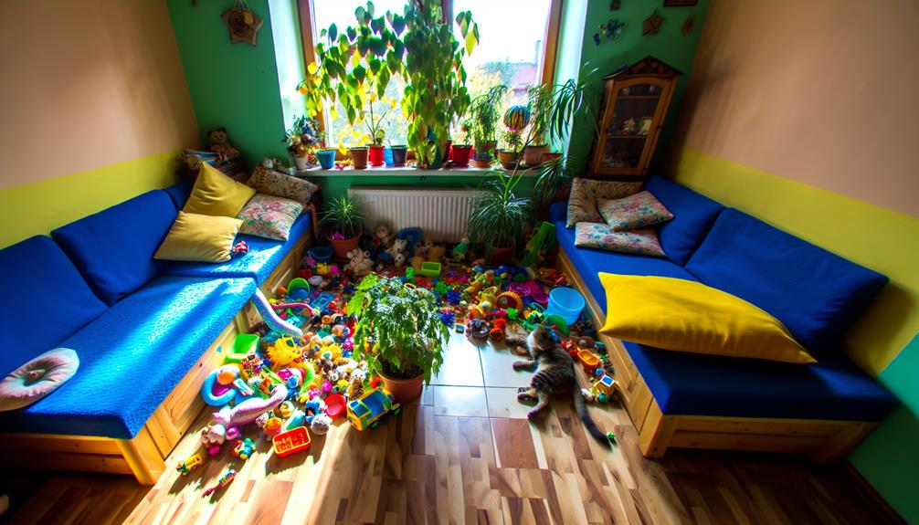 improving cat living space