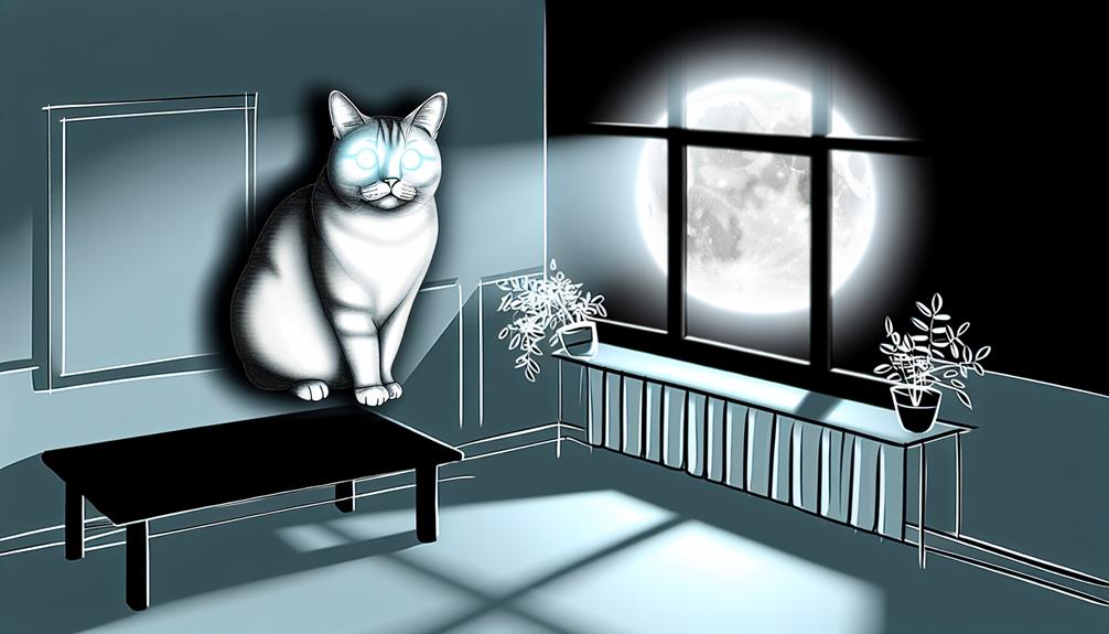 improving feline night vision