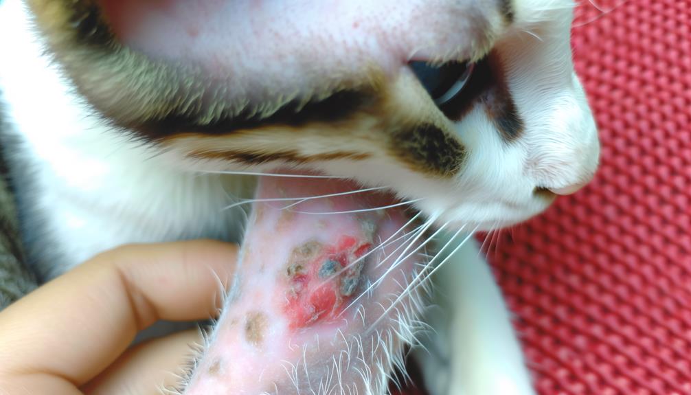 localized skin irritation symptoms
