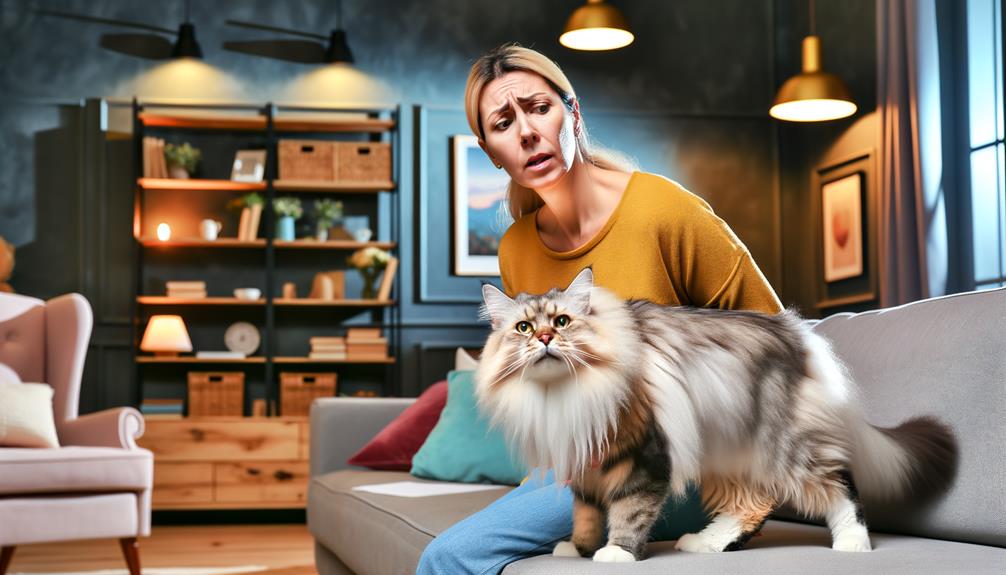 loud cat breathing causes