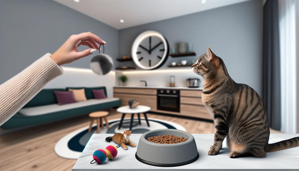 minimizing pet begging behavior
