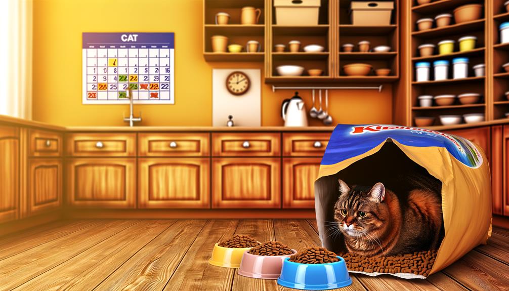 monthly cat food estimate