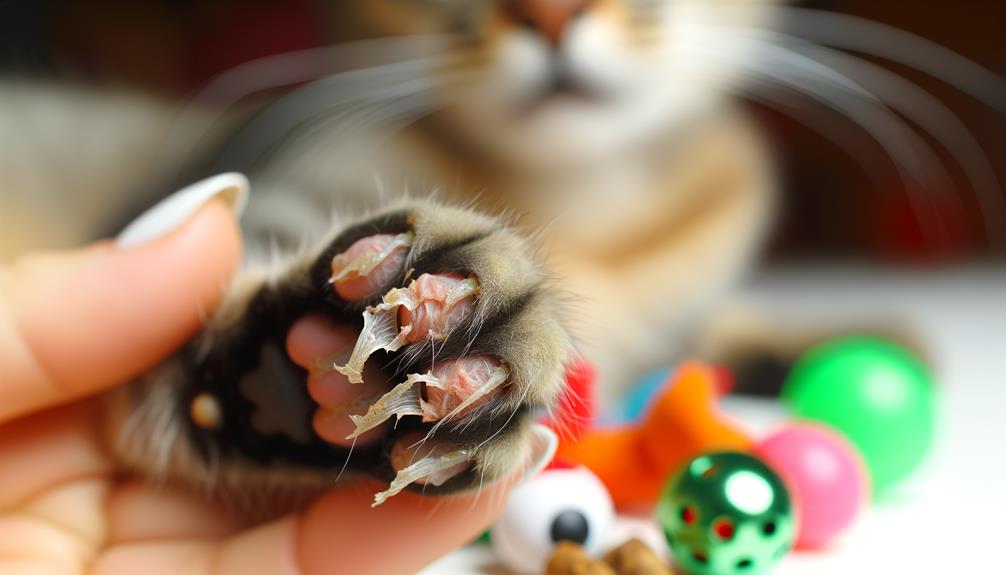 nervous nail biting behavior