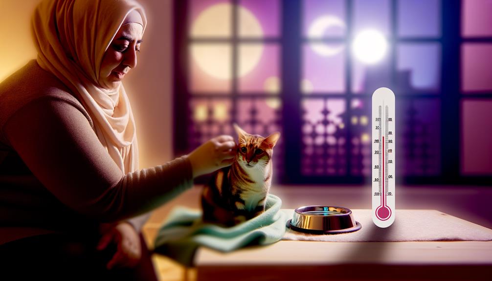 nurturing ill feline companions