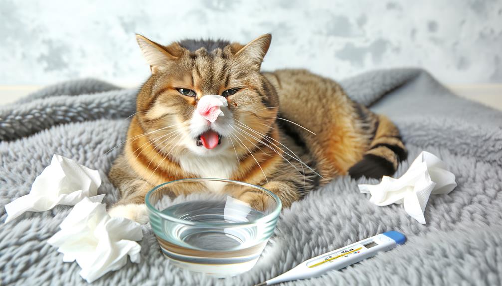 symptoms of feline respiratory infection