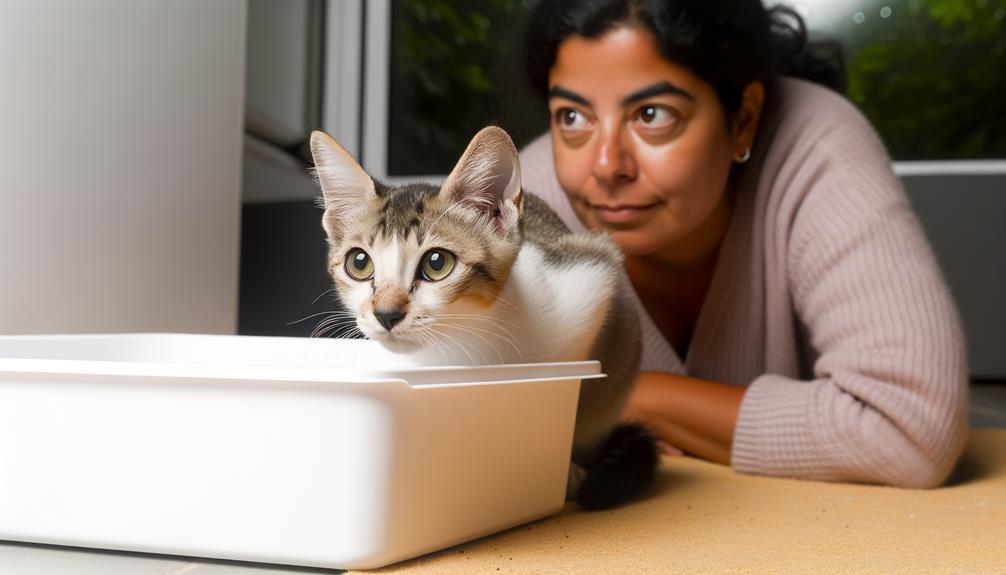 tracking cat bathroom habits
